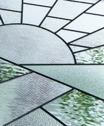 Como decorative door glass design, Bully Windows
